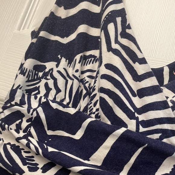 Lilly Pulitzer Sloane Maxi Dress Navy Umbrella Oh Cabana Boy - Picture 8 of 10